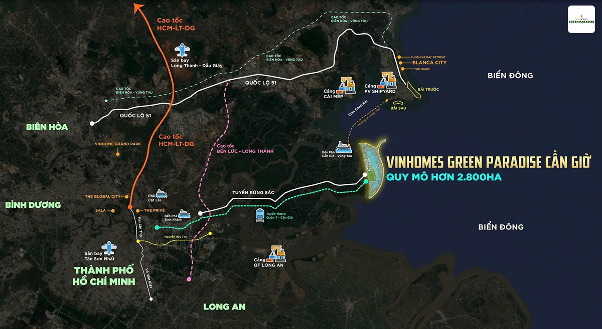 Cập nhật dự án Vinhomes Green Paradise Cần Giờ (22/09/2025)